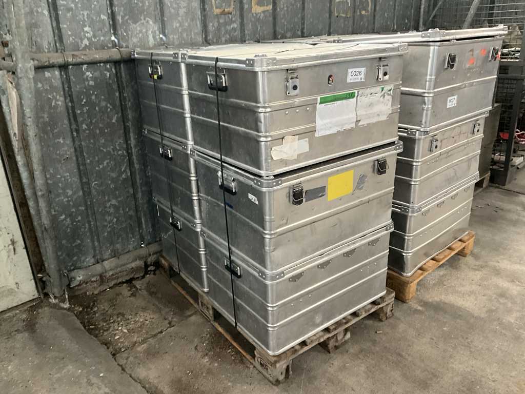 Aluplus aluminium container (6x)