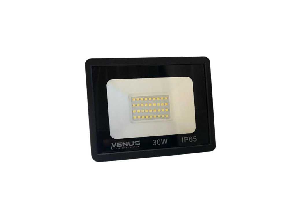 Naświetlacz LED 20 x 30W - 6500K Biały zimny - Wodoodporny (IP65)