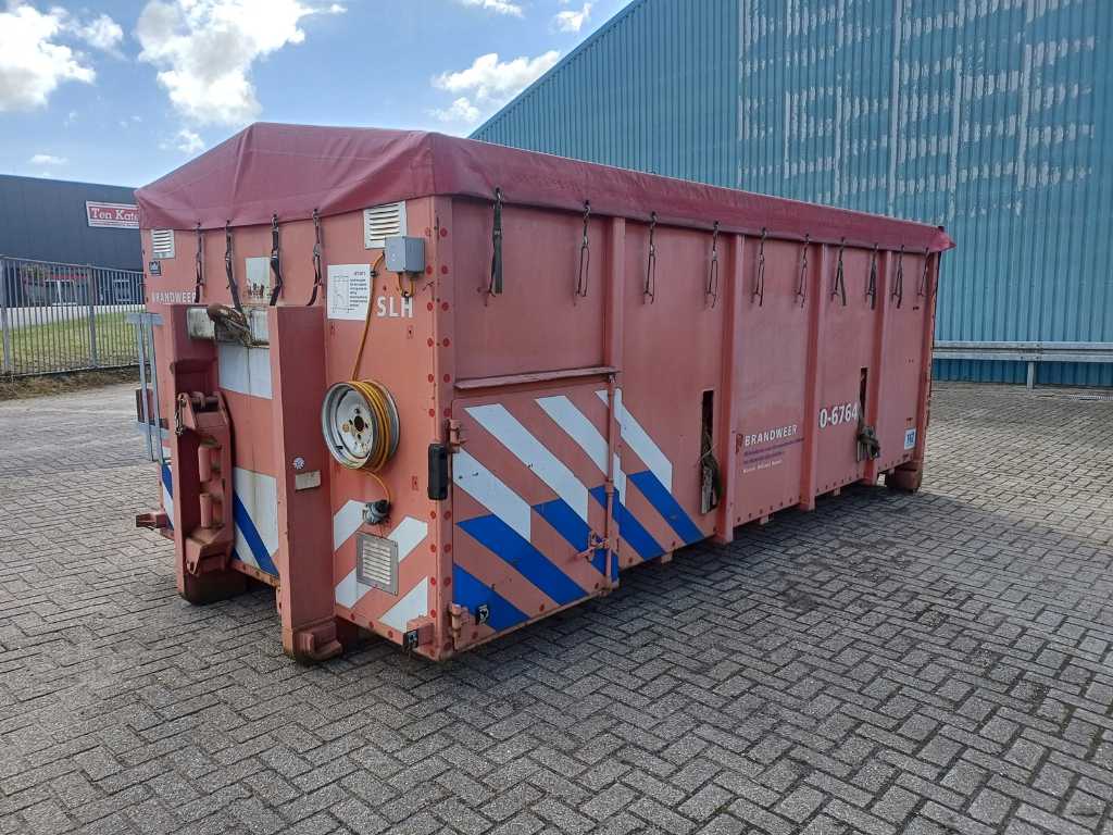 Leebur Müllcontainer mit 3km 6" Schläuchen 