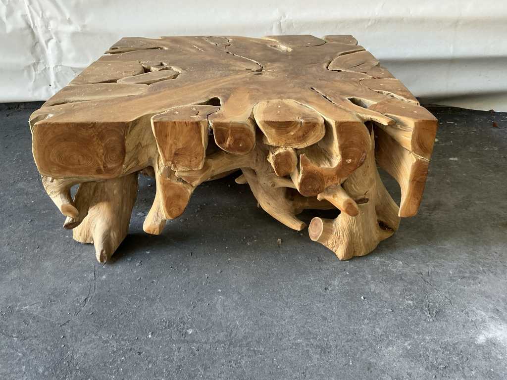 SUNS Tree trunk table