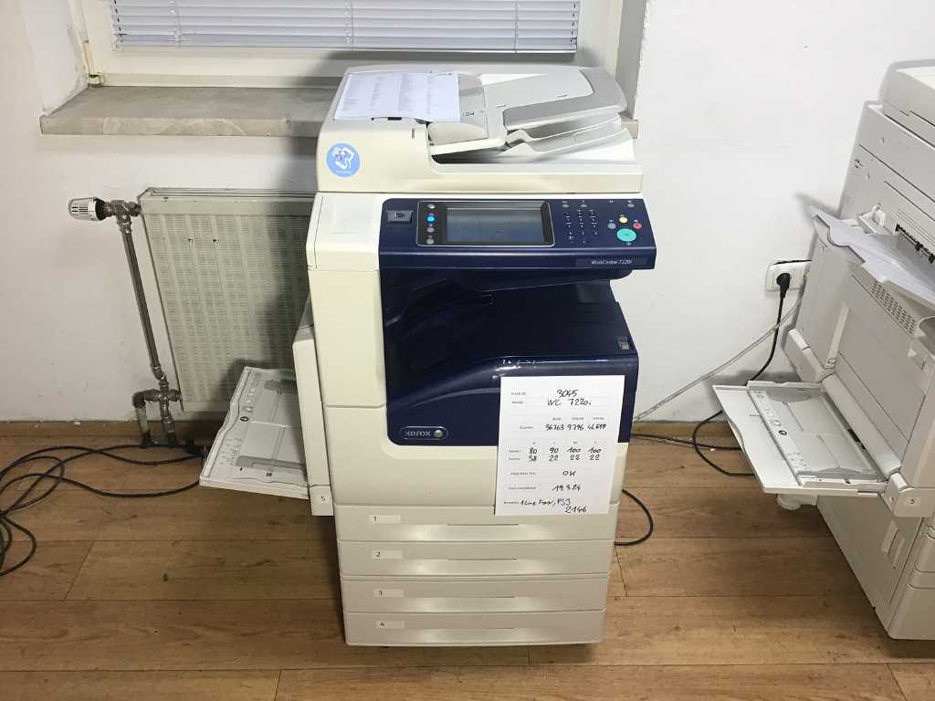 Xerox - 2017 - Weinig gebruikt, zeer kleine meter! - WorkCentre 7220i - Alles-in-één printer