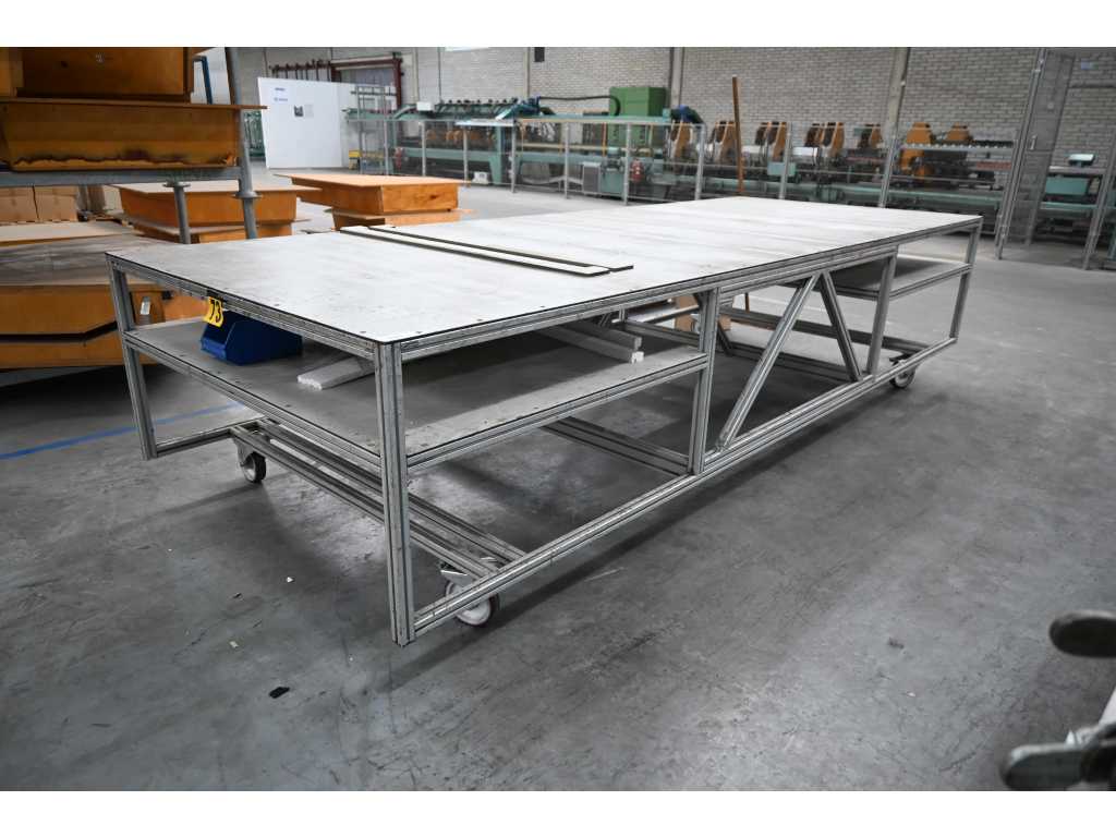Coomach - Mobilny aluminiowy stół warsztatowy