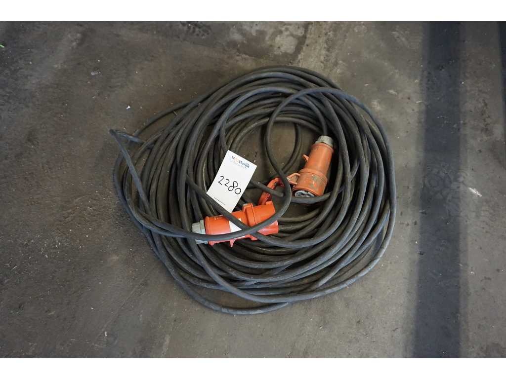 Cablu prelungitor 400V 16A 30m
