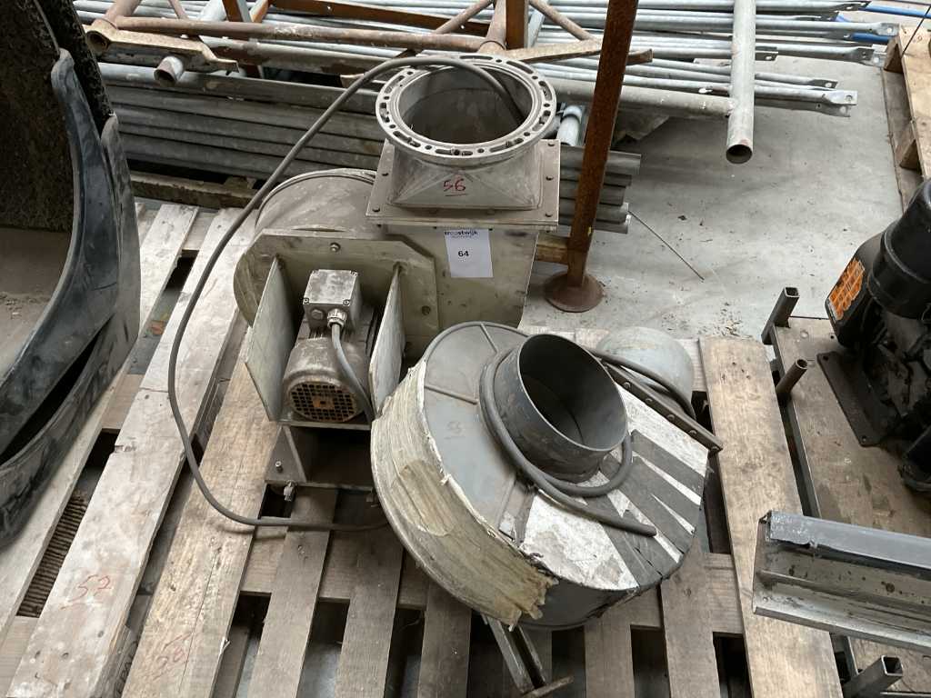 Extraction turbine (2x)