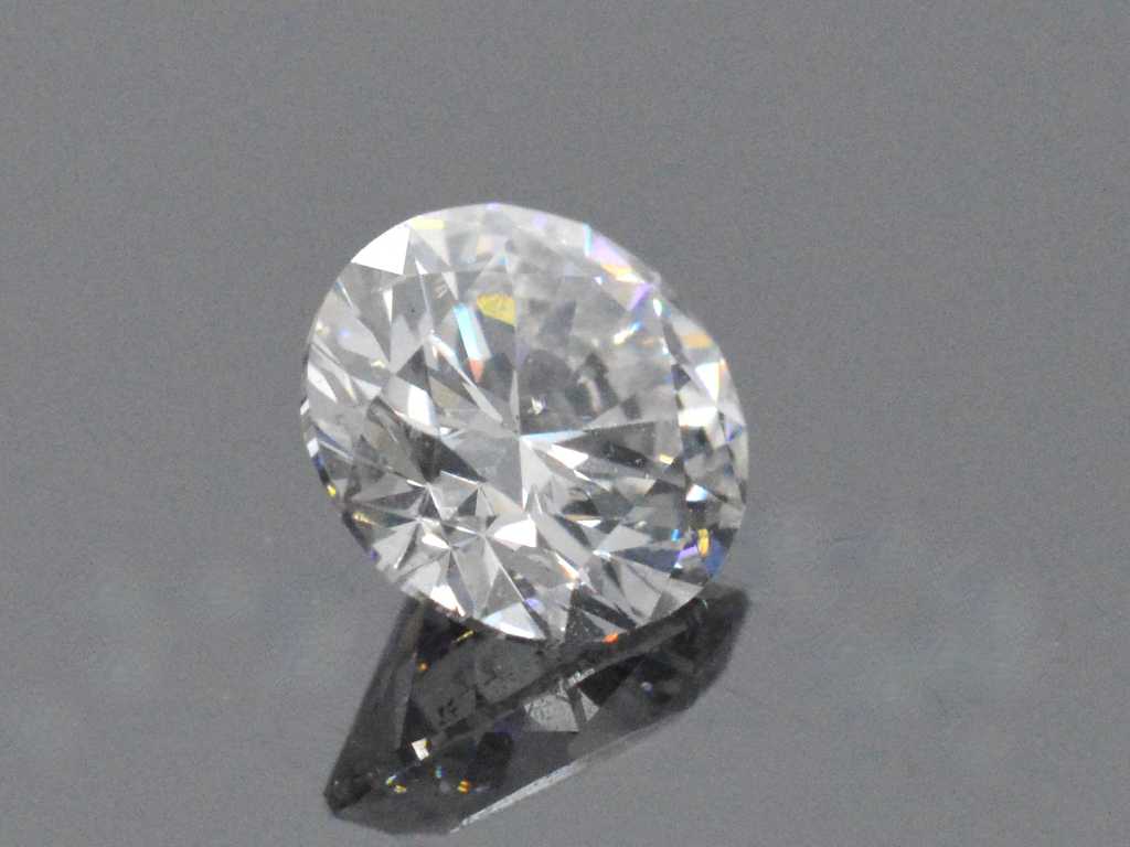 Diamant - Diamant véritable de 1,01 carat (certifié)