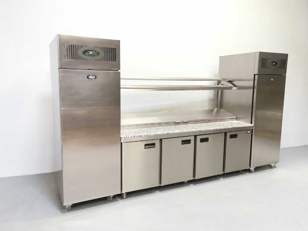Foster - FPS4GR / EPRO20BS - frigider și congelator cu masă frigorifică