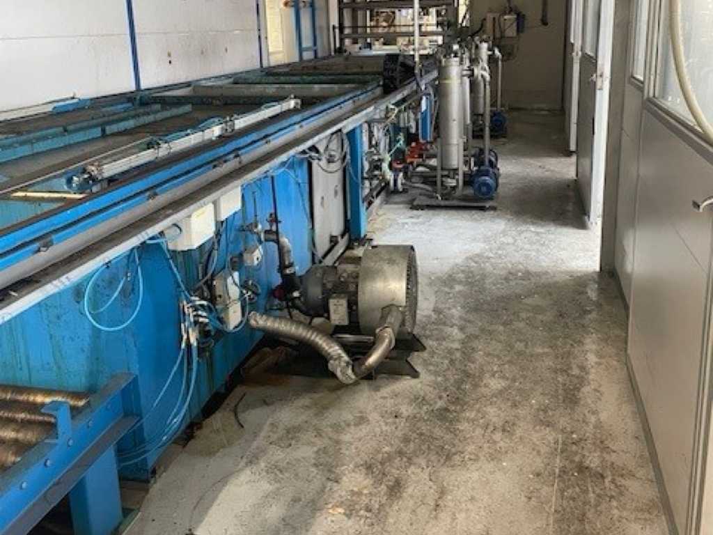 Blackening line