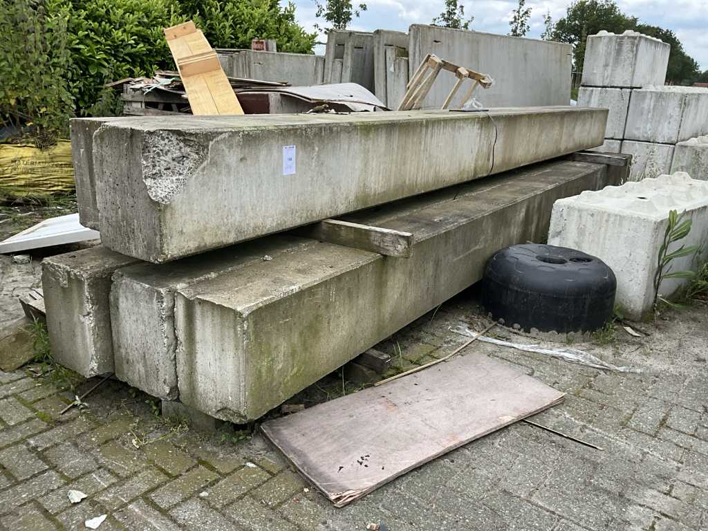 Concrete beams (5x)