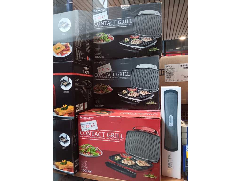 Silvercrest Contact Grill Appareil de cuisson et de grillade