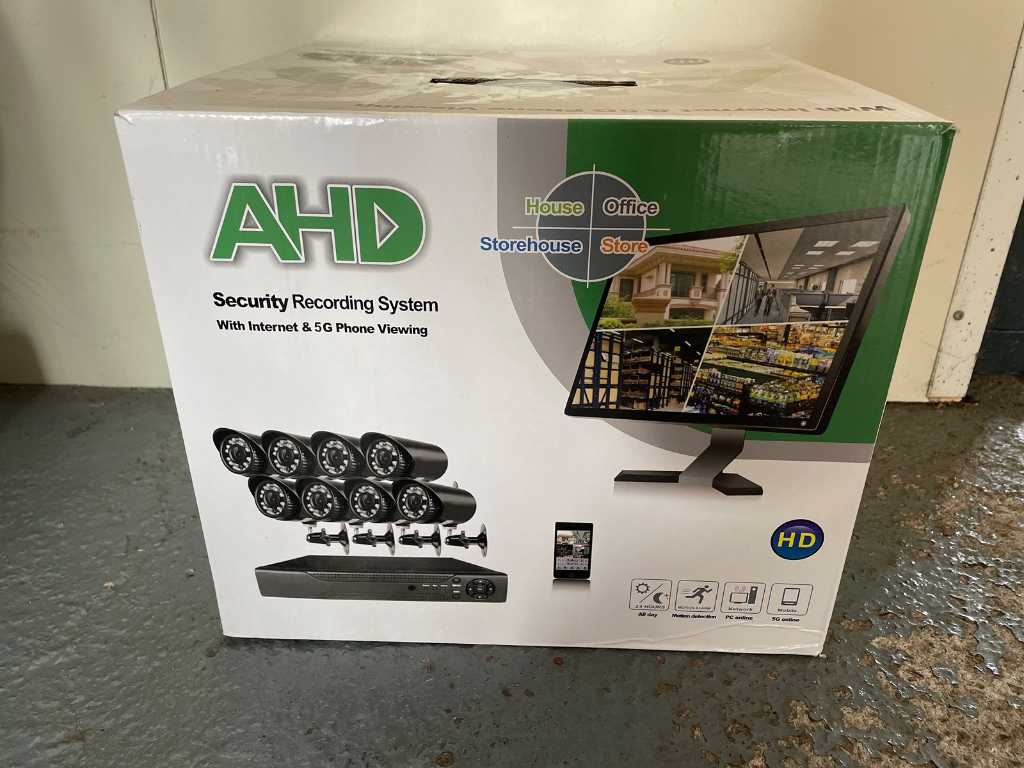 Sistema di sicurezza AHD HD 8 telecamere