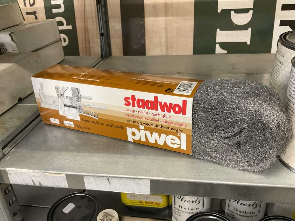 Piwel Stahlwolle Nr. 1 (9x)