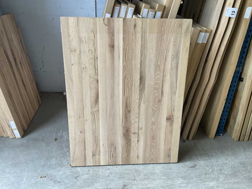 Eikenhouten tafelblad 130x100 cm