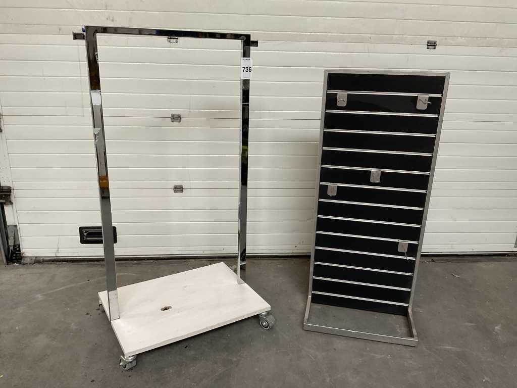 Clothes rack and accessory rack