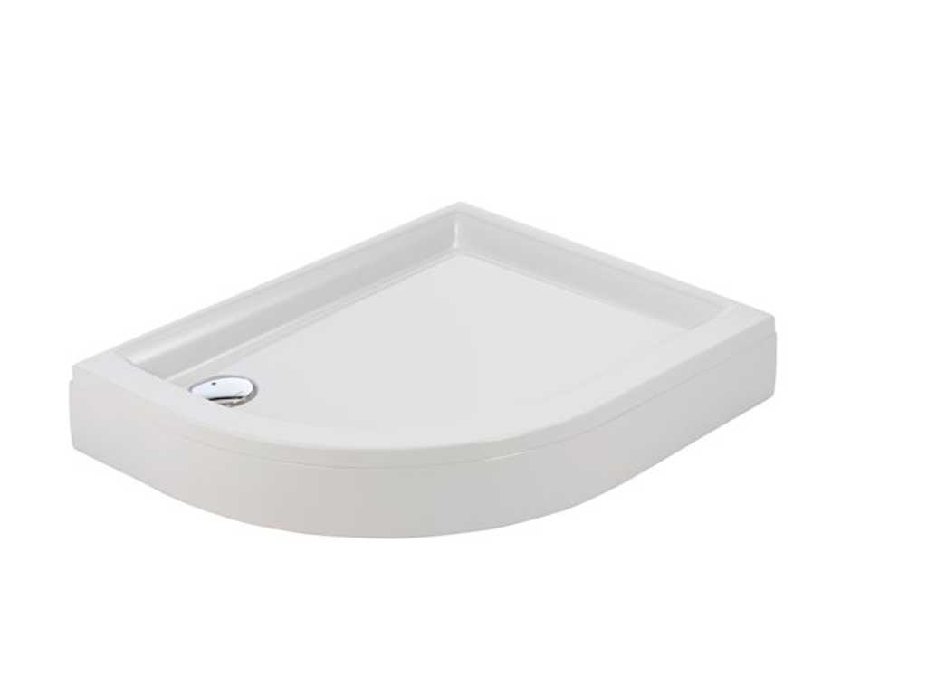 Senso Shower tray quarter round (90x90cm)