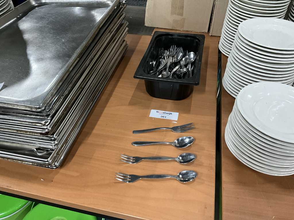 Forchette e cucchiai per torte (45x)