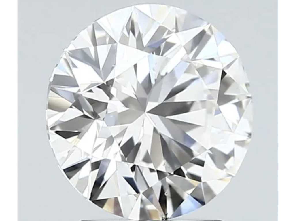 Diamond - 0.70 carats Brilliant cut diamond (certified)