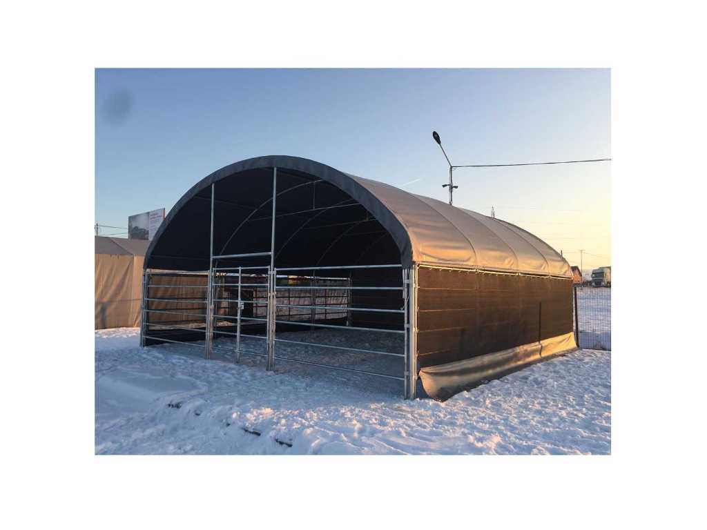 Groenlanda - 8 x 8 x 4 metri - incinta pentru animale / cort pentru bovine