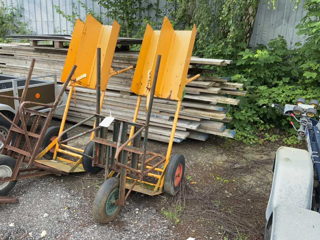 Oxy-fuel welding cart and wheelbarrow