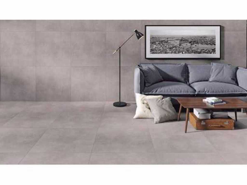Infinity Dark Grey Mat Tegel 155 m²