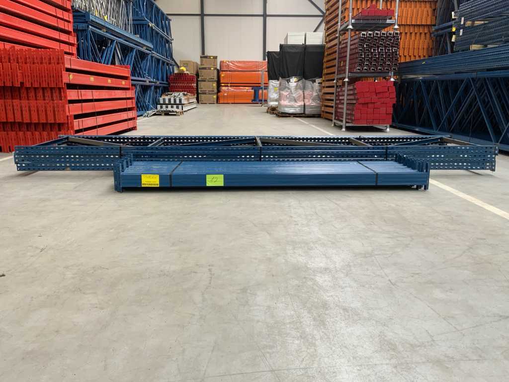 Polypal pallet racking approx. 5.5 LM