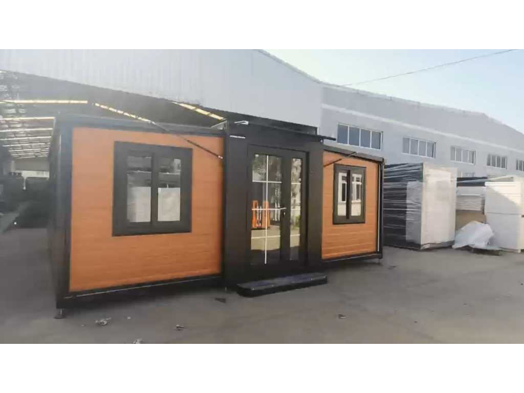 Unité d’habitation mobile / tiny house avec deux chambres et cuisine