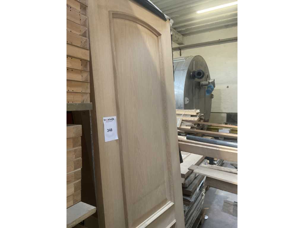 Batch of oak interior doors