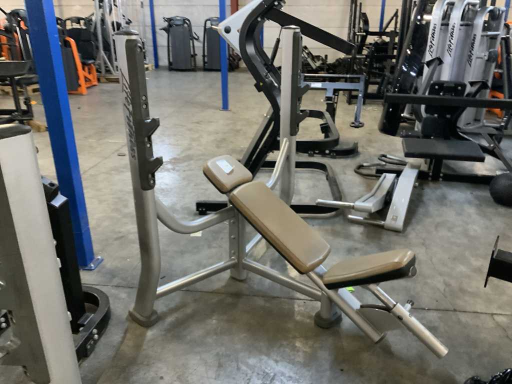life fitness signature olympische incline bench press Krachtstation