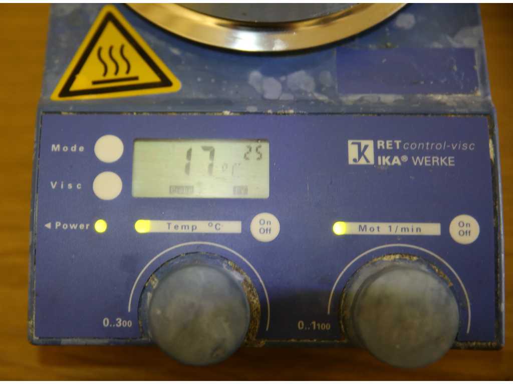 Agitatore magnetico riscaldato IKA RET Control-Visc