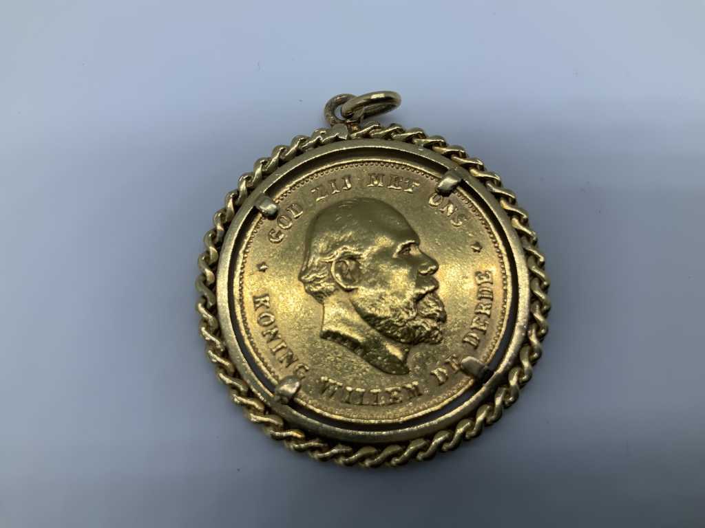 Pandantiv 10 Medalion de aur