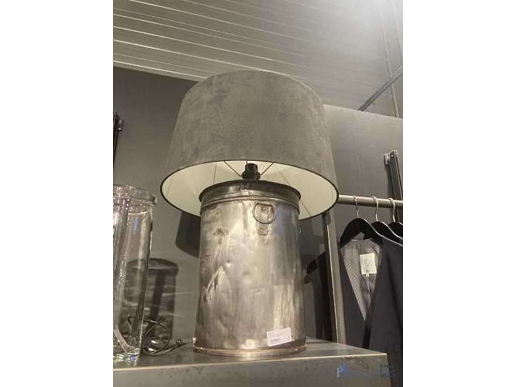Table lamp jug/tin