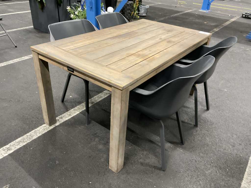 Rough Table & Chairs