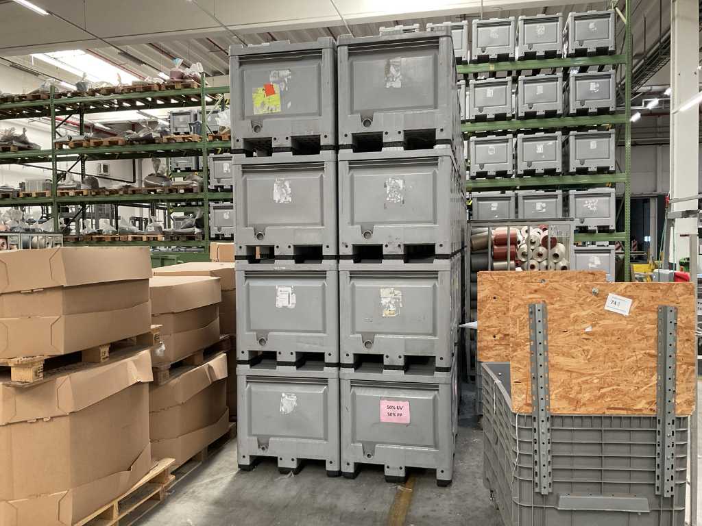 Schoeller Arca Systems Kunststoff-Palettenbox mit Deckel (8x)