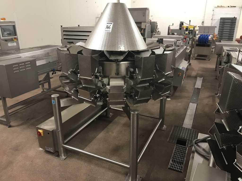 2011 MBP 14 C2 T Multihead weigher and packing machine