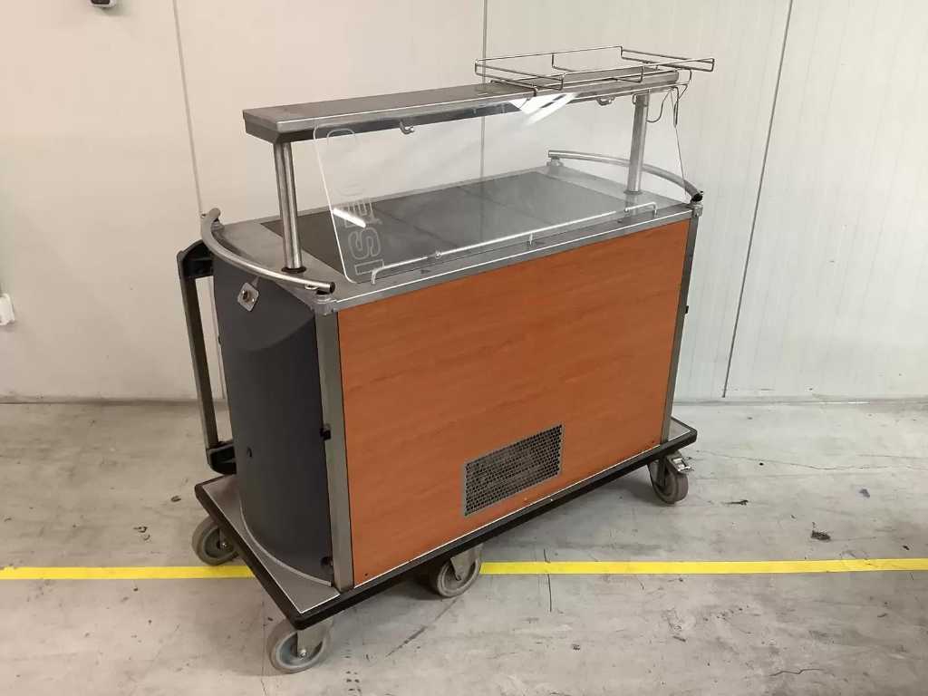 Iseco - Serelis 8.2 Fresh - Refrigerated and heated serving trolley