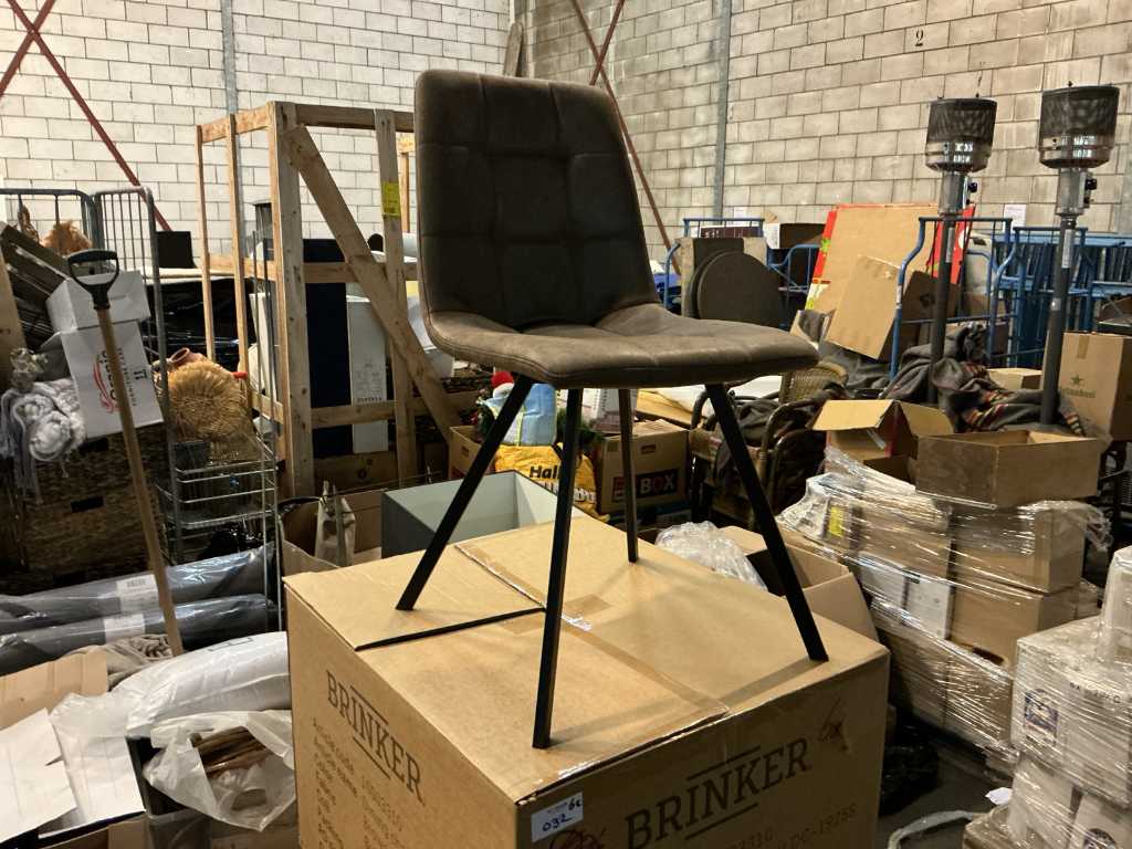 Brinker DC-1925S 10003310 Dining Chair (4x)