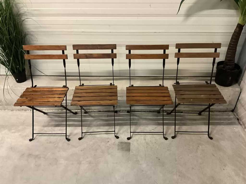 Ikea - 900.954.28 - Chaise de terrasse pliante (4x)