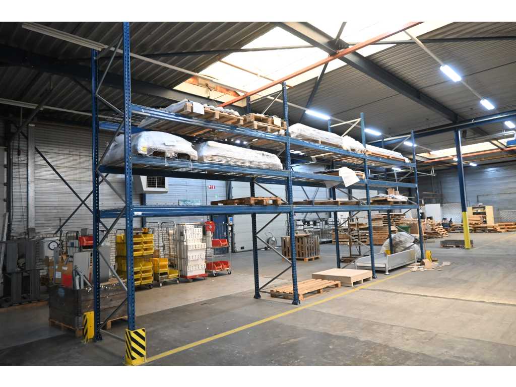 Polypal - 3 sections Pallet racking