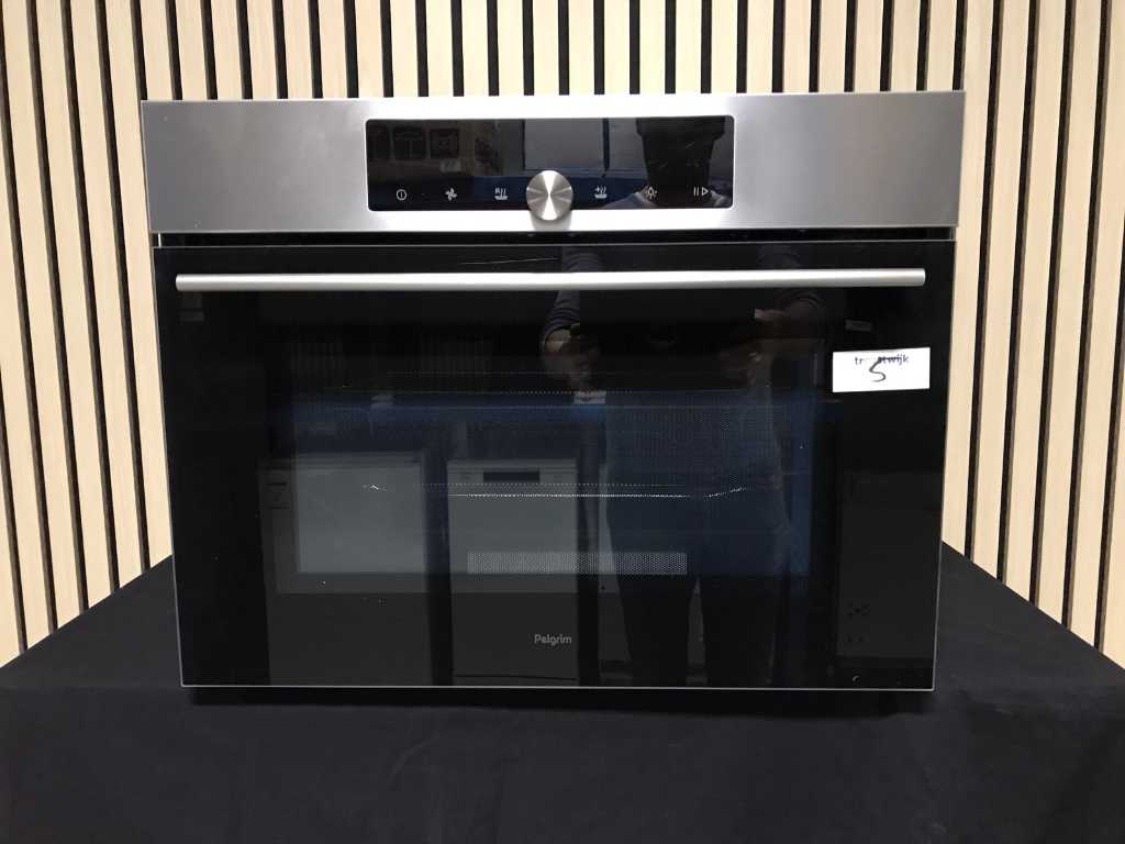 Pelgrim OM540RVS Built-in combi microwave