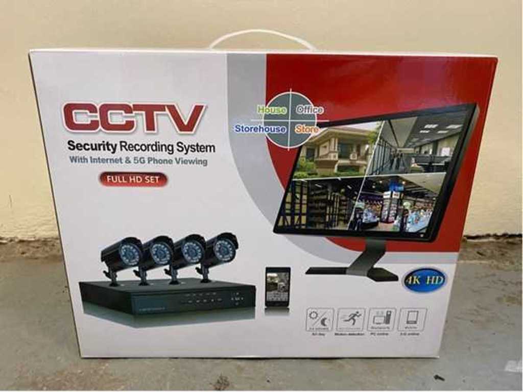 CCTV Aprica 4 Telecamere Sistema Di Telecamere Di Sicurezza
