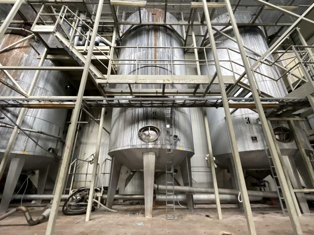 Vertical Storage Mixing Tank