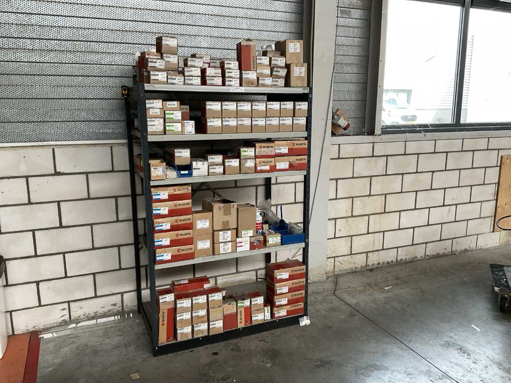 Würth Shelf shelving unit with contents