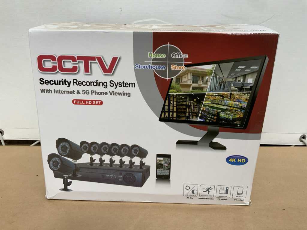 CCTV 5G draadloos beveiligingssysteem