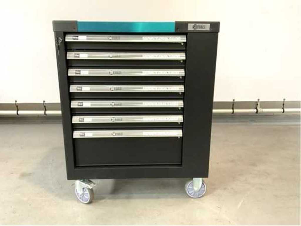 SG Tools 253 pieces tool trolley