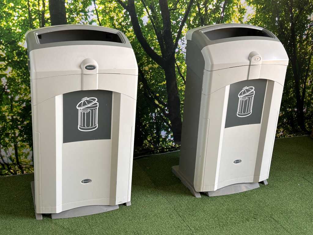 Glasdon - Nexus 100 - waste bin (2x)