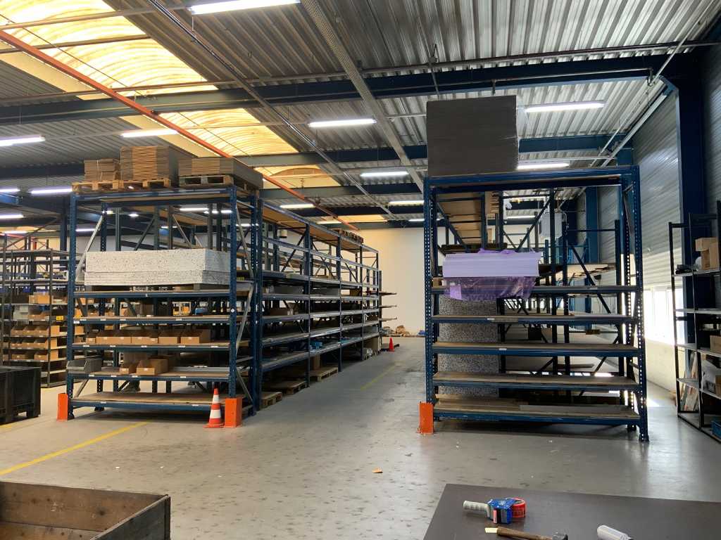 Polypal - 27 sections pallet racking