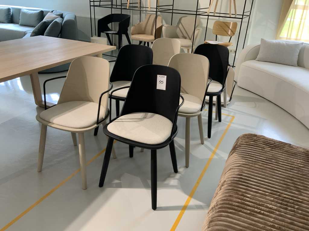 Bodilson Palermo with arm Dining chair (8x)
