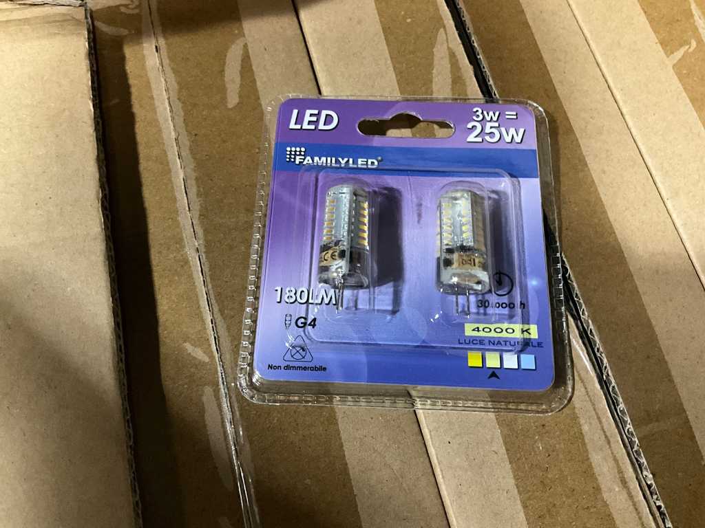 Family LED - FLG434A - 4000K 180LM G4 Bec LED (384x)