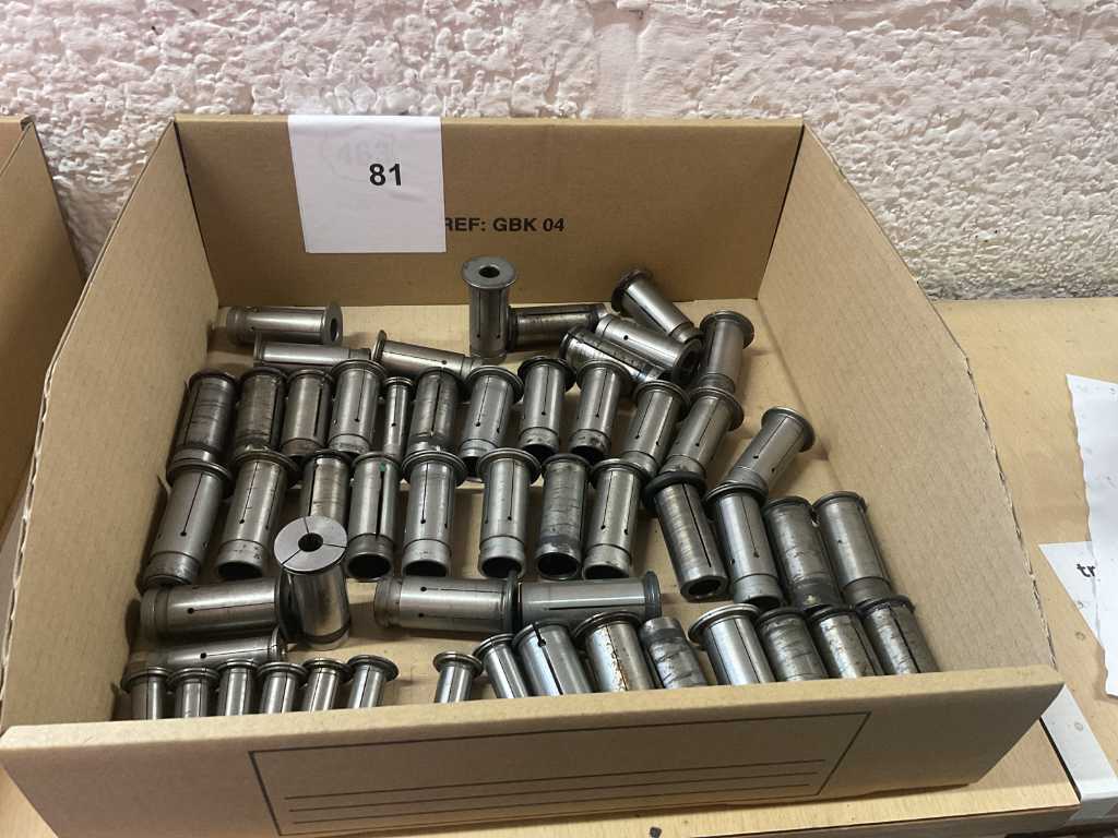 Batch of Collets for hydraulics and force tensioners
