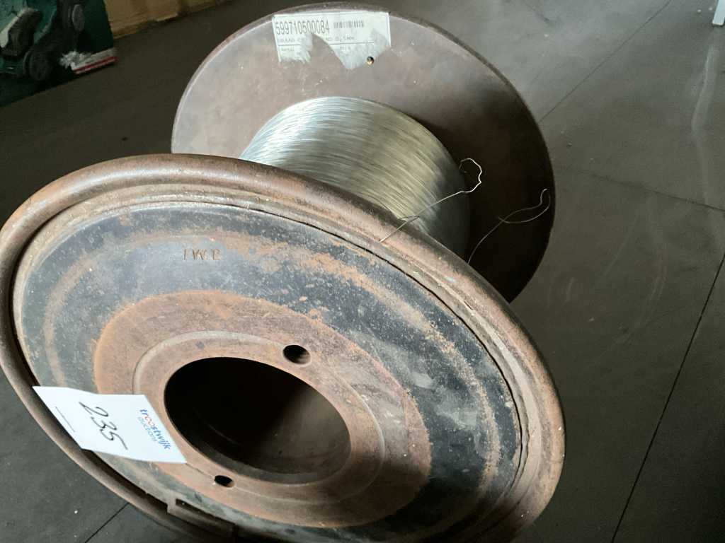 Steel Roller with Mounting Wire