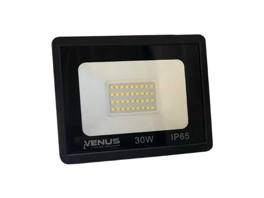Naświetlacz LED 60 x 30W - 6500K Biały zimny - Wodoodporny (IP65)